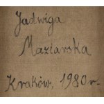 Jadwiga Maziarska (1913 Sosnowiec - 2003 Modlniczka u Krakova), Bez názvu , 1980