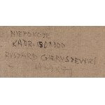 Ryszard Gieryszewski (1936 Warsaw - 2021 Warsaw), Unrest, 1979.