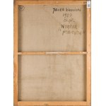 Jacek Sienicki (1928 Warschau - 2000 Warschau), Innenraum des Ateliers, 1987