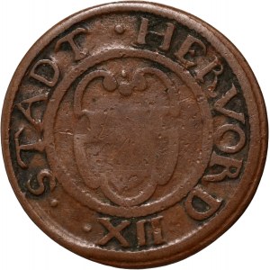 Nemecko, Herford, 12 feniges 1670