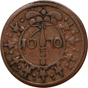 Nemecko, Herford, 12 feniges 1670