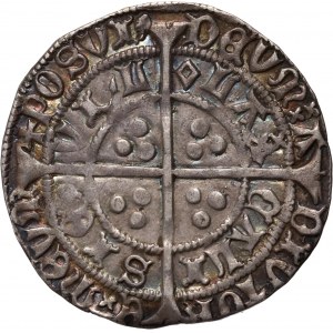 Velká Británie, Anglie, Jindřich VI. 1422-1461, groš bez data, Calais