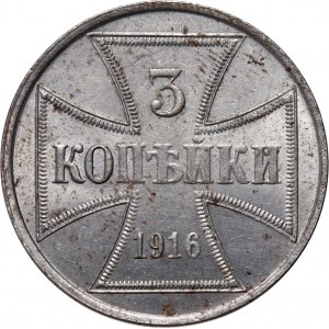 OST, 3 Kopeken 1916 J, Hamburg