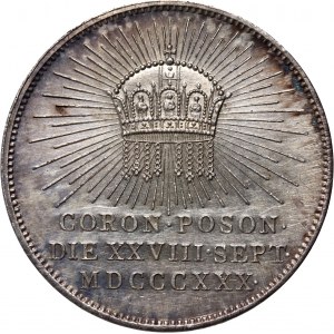 Österreich, Franz II., Krönungsmünze von 1830, (ø 24 mm)