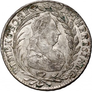 Maďarsko, Marie Terezie, 20 krajcarů 1780 IB IV