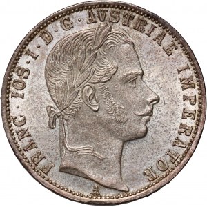 Österreich, Franz Joseph I., Gulden 1861 A, Wien