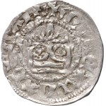 Władysław Jagiełło 1386-1434, halber Pfennig, Krakau, keine Inschriften