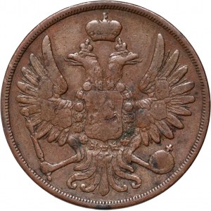 Ruské dělení, Alexandr II, 2 kopějky 1856 BM, Varšava
