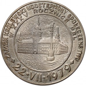 PRL, medal z 1979 roku, Zamek Królewski w Warszawie