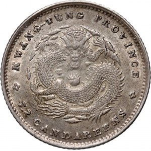 China, Kwang-Tung, 10 Cents ohne Datum (1890-1908)