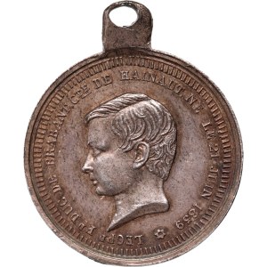 Belgicko, medaila z roku 1869