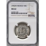 Meksyk, 50 centavos 1942 M