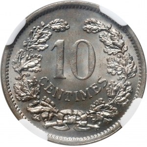Luxemburg, Adolf, 10 Centimes 1901