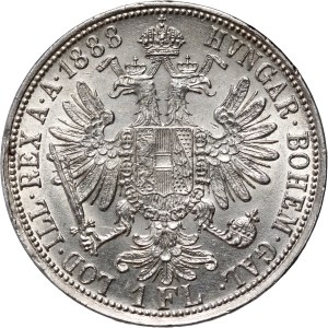 Österreich, Franz Joseph I., Gulden 1888, Wien
