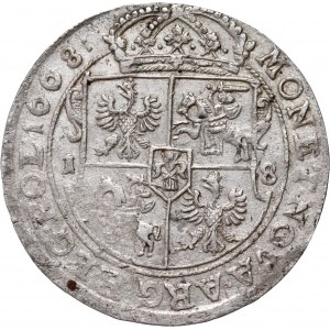 John II Casimir, ort 1668 TLB, Bydgoszcz