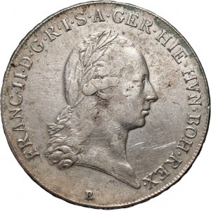Österreich, Niederlande, Franz II, 1 Kronenthaler 1797 B, Kremnica