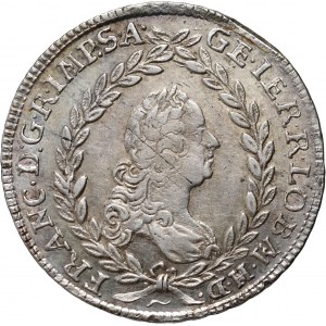Österreich, Franz I., 20 krajcars 1758 HA, Hall