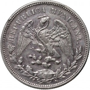 Mexico, 1 Peso 1908 Mo AM