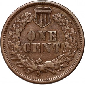 United States of America, 1 Cent 1865, Indian Head Cent, fancy 5