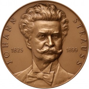 Medal ND (1949), Johann Strauss - 50th death anniversary