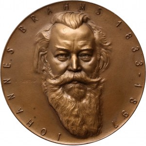 Medal ND, Johannes Brahms