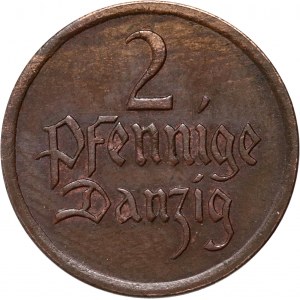 Free City of Danzig, 2 fenigs 1923, Berlin