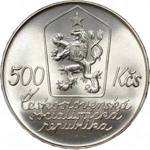 Tschechoslowakei, 500 Kronen 1987, 100. Geburtstag von Josef Lada