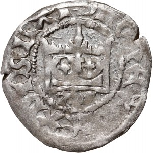 Władysław Jagiełło 1386-1434, půlgroš, Krakov, odkaz AS