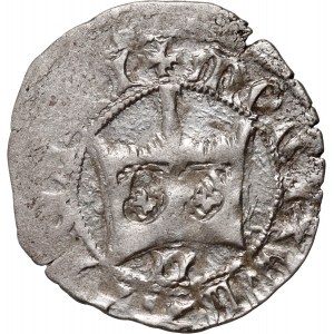 Ladislav Jagiello 1386-1434, polgroš, Krakov, signatúra S, vzácny