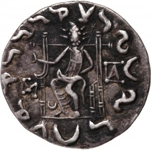 Indo-griechisches Königreich, Hermaios 90-70 v. Chr., Tetradrachme