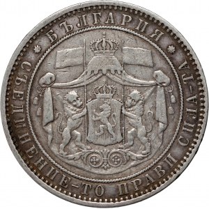 Bulgarien, Alexander I. Battenberg, 5 Lewa 1885