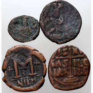 Bizancjum, zestaw 4 monet