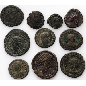 Roman Empire, set of 10 coins