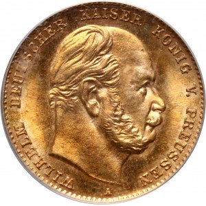 Germany, Prussia, Wilhelm I, 10 Mark 1872 A, Berlin