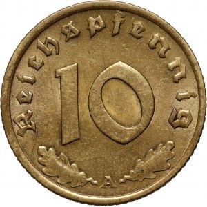 Germany, Third Reich, 10 Reichspfennig 1936 A, Berlin