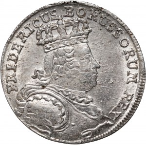 Silesia under Prussian rule, Frederick II, sixpence 1756 B, Wrocław
