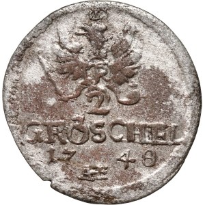 Śląsk pod panowaniem pruskim, Fryderyk II, 2 greszle 1748 AHE, Wrocław