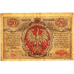 General Government, 20 Polish marks 9.12.1916, general, series A