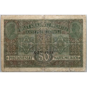 General Government, 50 Polish marks 9.12.1916, general, series A