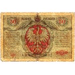 General Government, 50 Polish marks 9.12.1916, general, series A