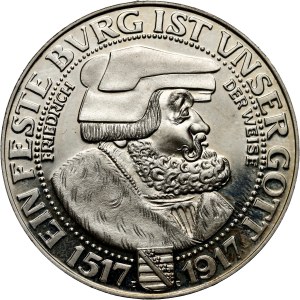 Germany, 3 Mark 2001 E, Friedrich the Wise 400 years of the Reformation, replica