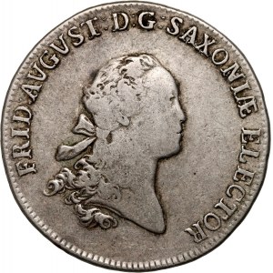 Germany, Saxony, Friedrich August III, 2/3 Taler 1764 EDC, Leipzig