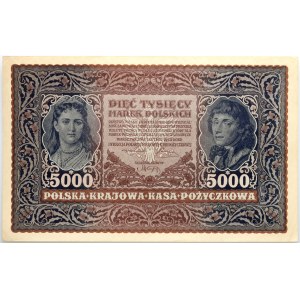 II RP, 5000 Polish marks 7.02.1920, 3rd series A