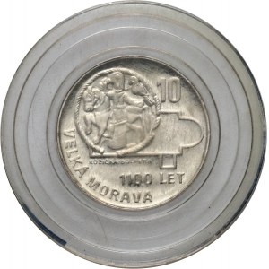 Czechoslovakia, 10 Koruna 1966, Velka Morava, PROOF