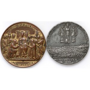 Germany, 1880 medal (Köln), 1889 medal (Würzburg)