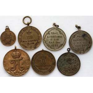 Germany, set of 7 medals