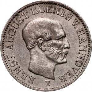 Germany, Hannover, Ernst August, 1/12 Taler 1851 B, Hannover