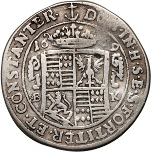 Germany, Mansfeld, Johann Georg III, 1/3 Taler 1669 ABK, Eisleben