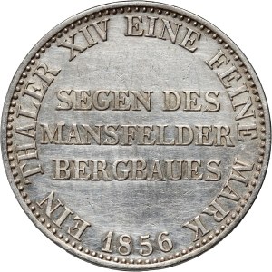 Germany, Prussia, Frederick William IV, Thaler 1856 A, Berlin