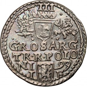Poland, Sigismund III, 3 Groschen 1599 IF, Olkusz